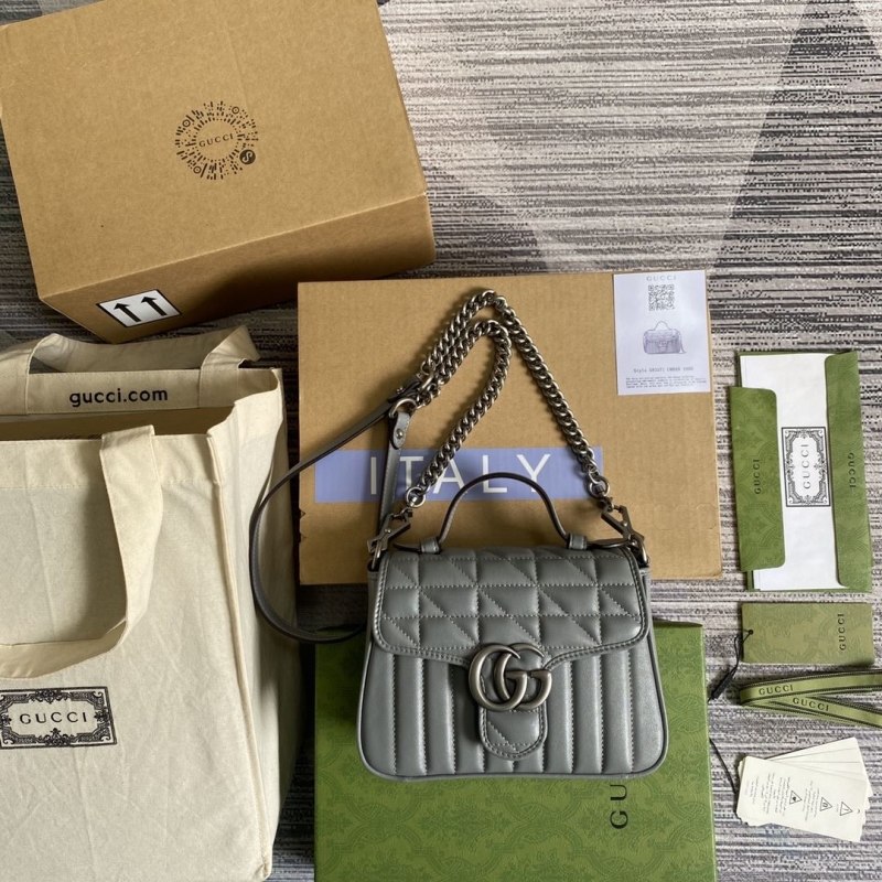 G*u*i top handle bags